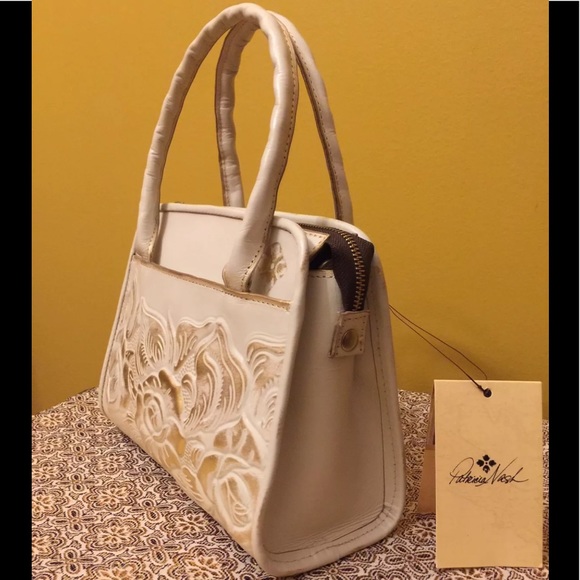 New Patricia Nash Paris leather handbag - Picture 6 of 8